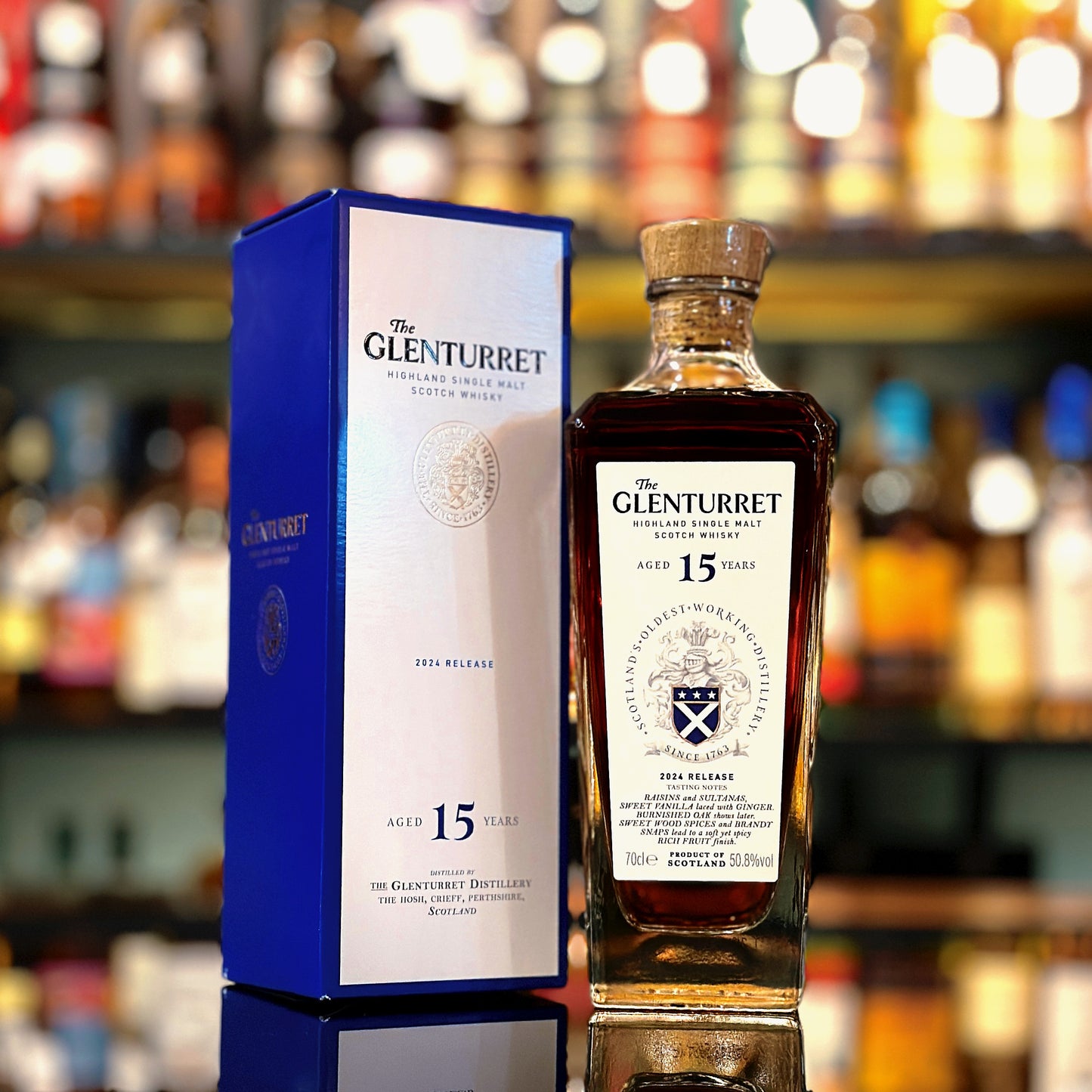 Glenturret 15 Year Old Single Malt Scotch Whisky (2024 Release)