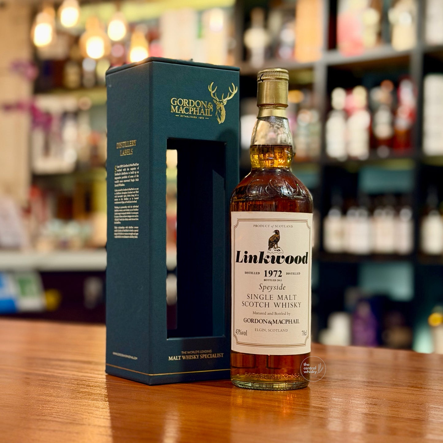 Linkwood 40 Year Old 1972-2013 "Distillery Labels" by Gordon & MacPhail Single Malt Scotch Whisky