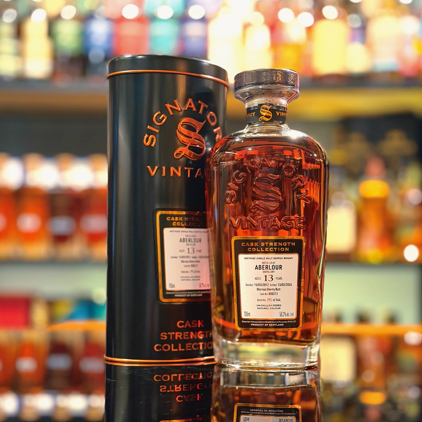 Aberlour 13 Year Old 2012-2026 Oloroso Sherry Butt #800272 by Signatory Vintage Single Malt Scotch Whisky