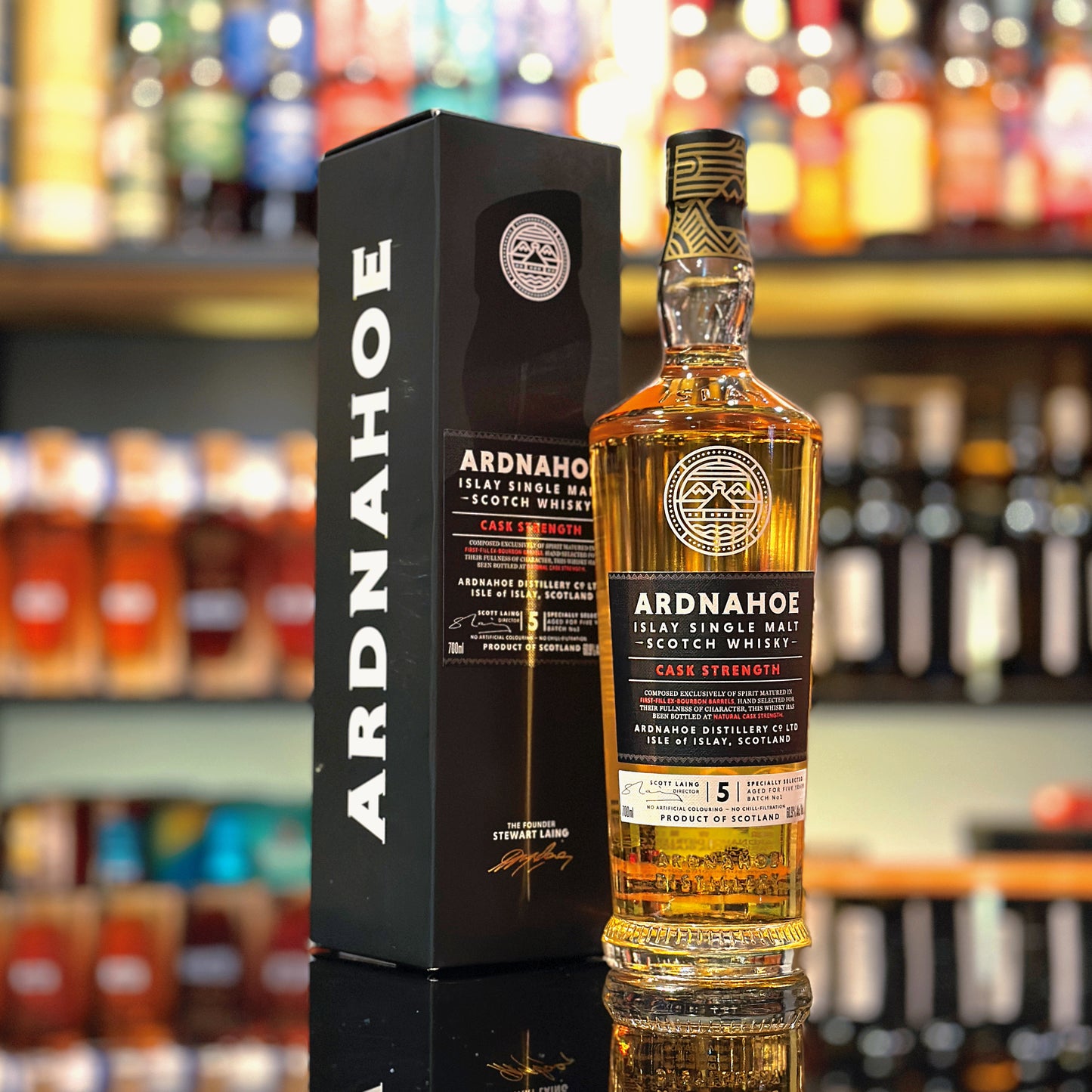 Ardnahoe 5 Year Old Cask Strength Single Malt Scotch Whisky