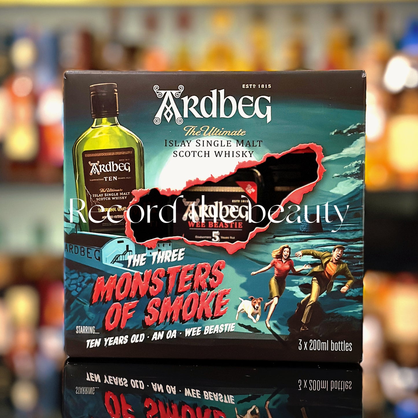 Ardbeg Monsters of Smoke Single Malt Scotch Whisky Set (3x200ml)