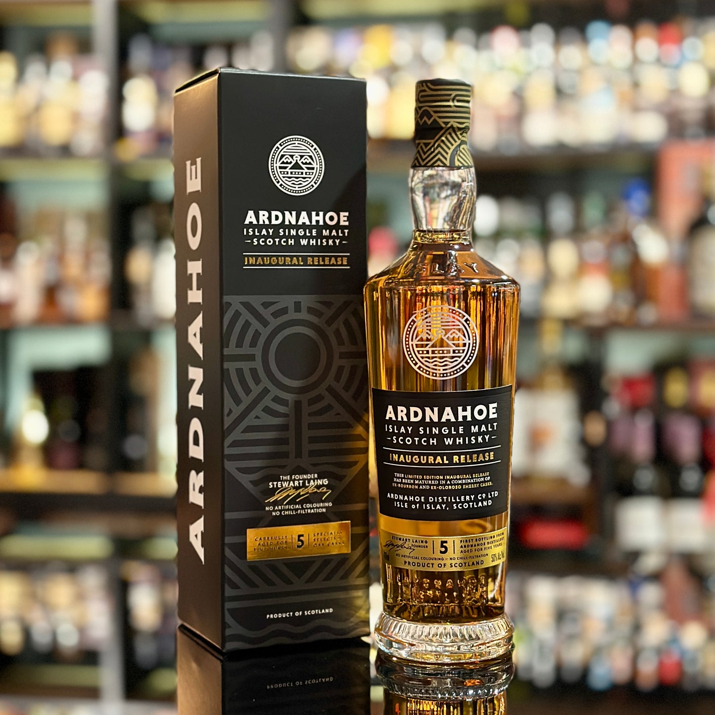 Ardnahoe 5 Year Old Inaugural Release Single Malt Scotch Whisky