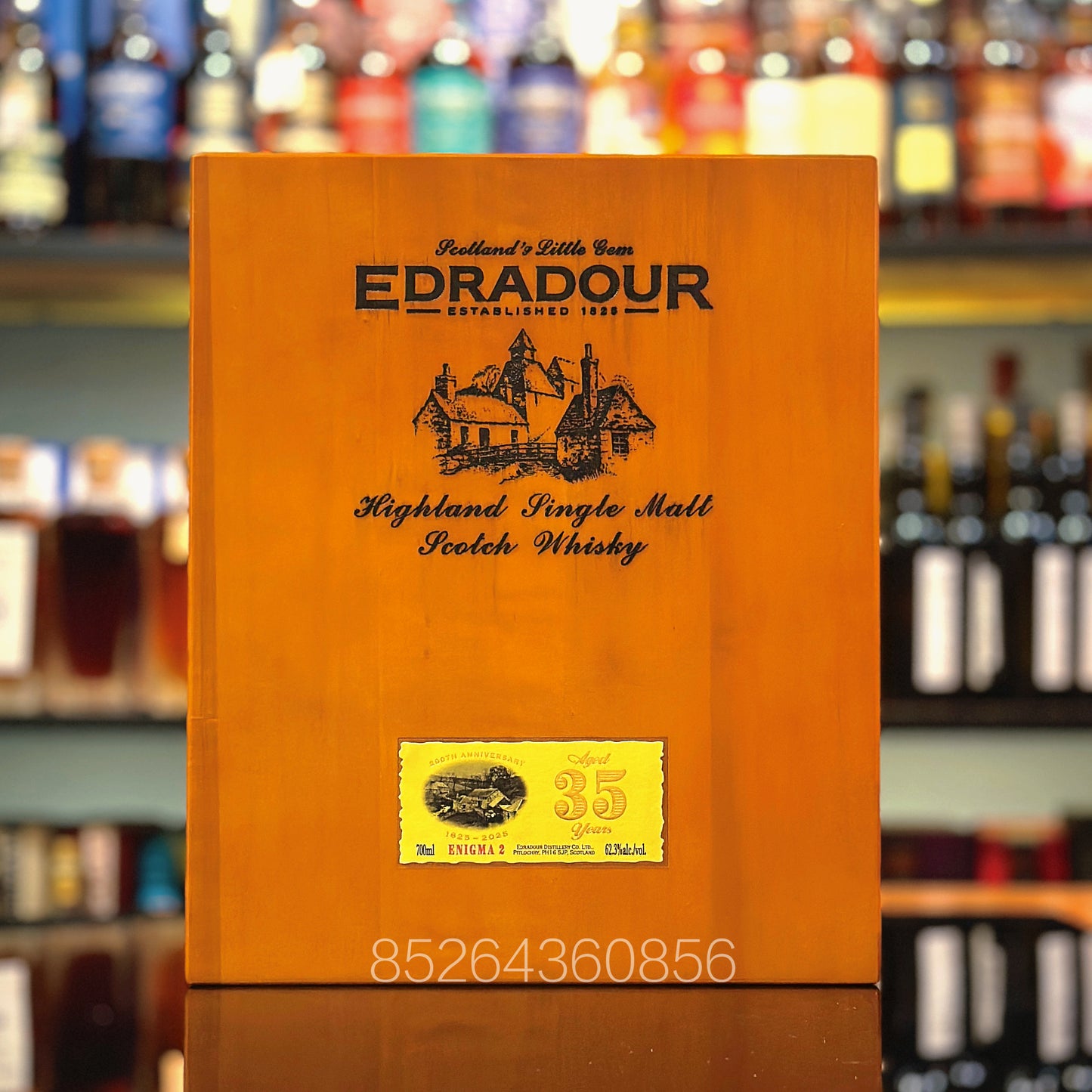 Edradour 35 Year Old 1989-2025 First-fill Sherry Butt #368 "Enigma No. 2" Single Malt Scotch Whisky