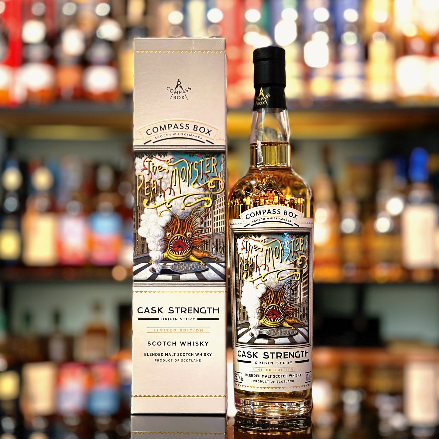 Compass Box The Peat Monster Cask Strength Limited Edition Blended Malt Whisky