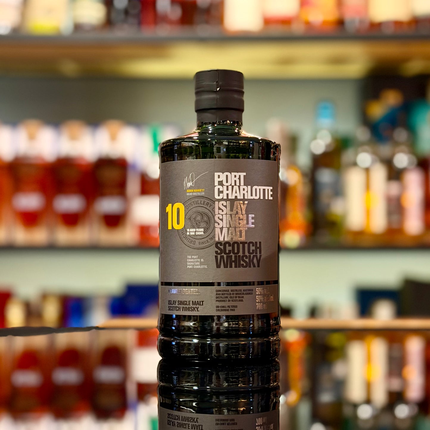 Bruichladdich Port Charlotte 10 Year Old Heavily Peated Single Malt Scotch Whisky (No Box)