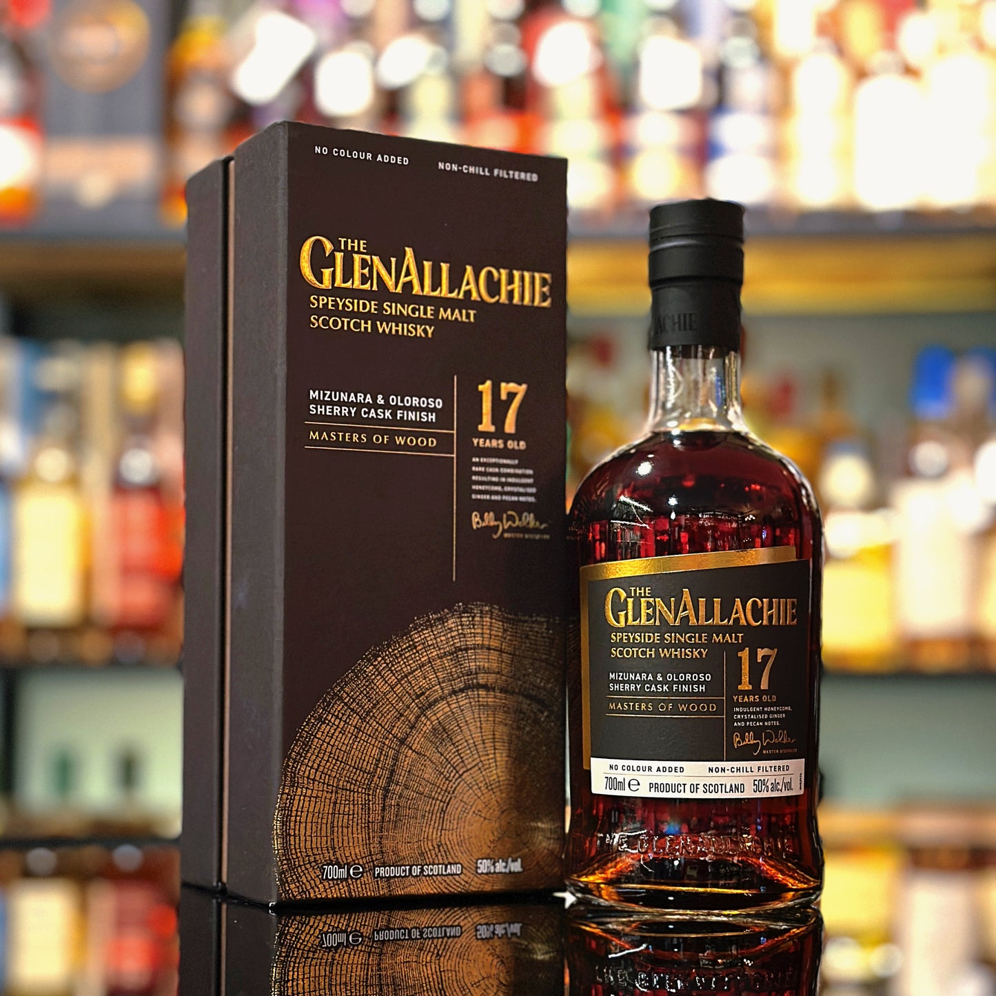 GlenAllachie 17 Year Old “Masters of Wood: Mizunara and Oloroso” Single Malt Scotch Whisky