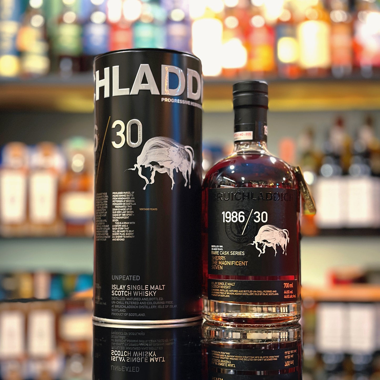 Bruichladdich 30년산 1986 Rare Cask Series "The Magnificent Seven" 싱글 몰트 스카치 위스키