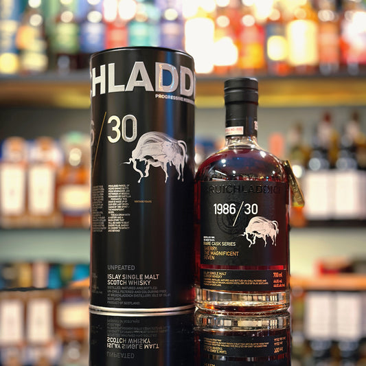 Bruichladdich 30년산 1986 Rare Cask Series "The Magnificent Seven" 싱글 몰트 스카치 위스키