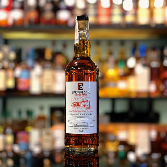 Springbank Hand Filled Distillery Exclusive (High Proportion of Sherry Cask) Single Malt Scotch Whisky (Bottled 2024)