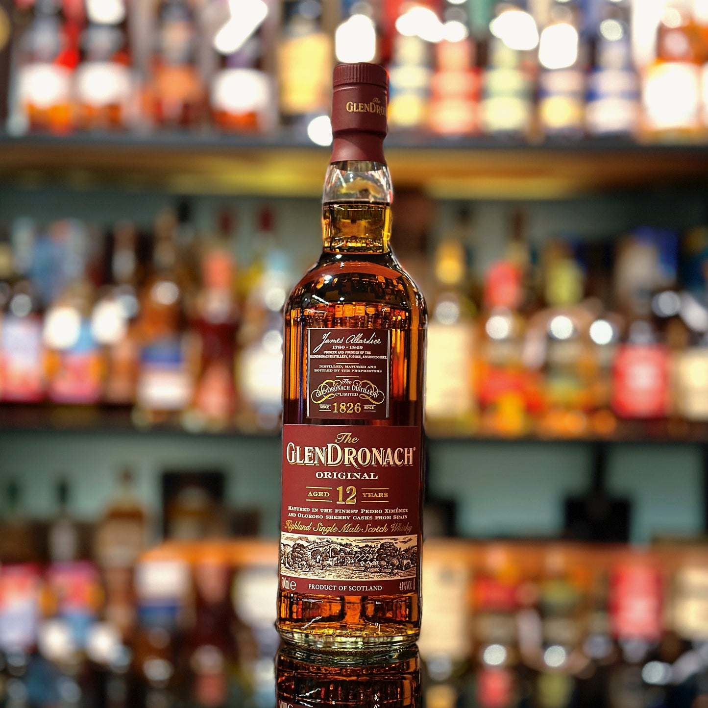 GlenDronach 12 Year Old "Original" Single Malt Scotch Whisky (CNY Giftpack)