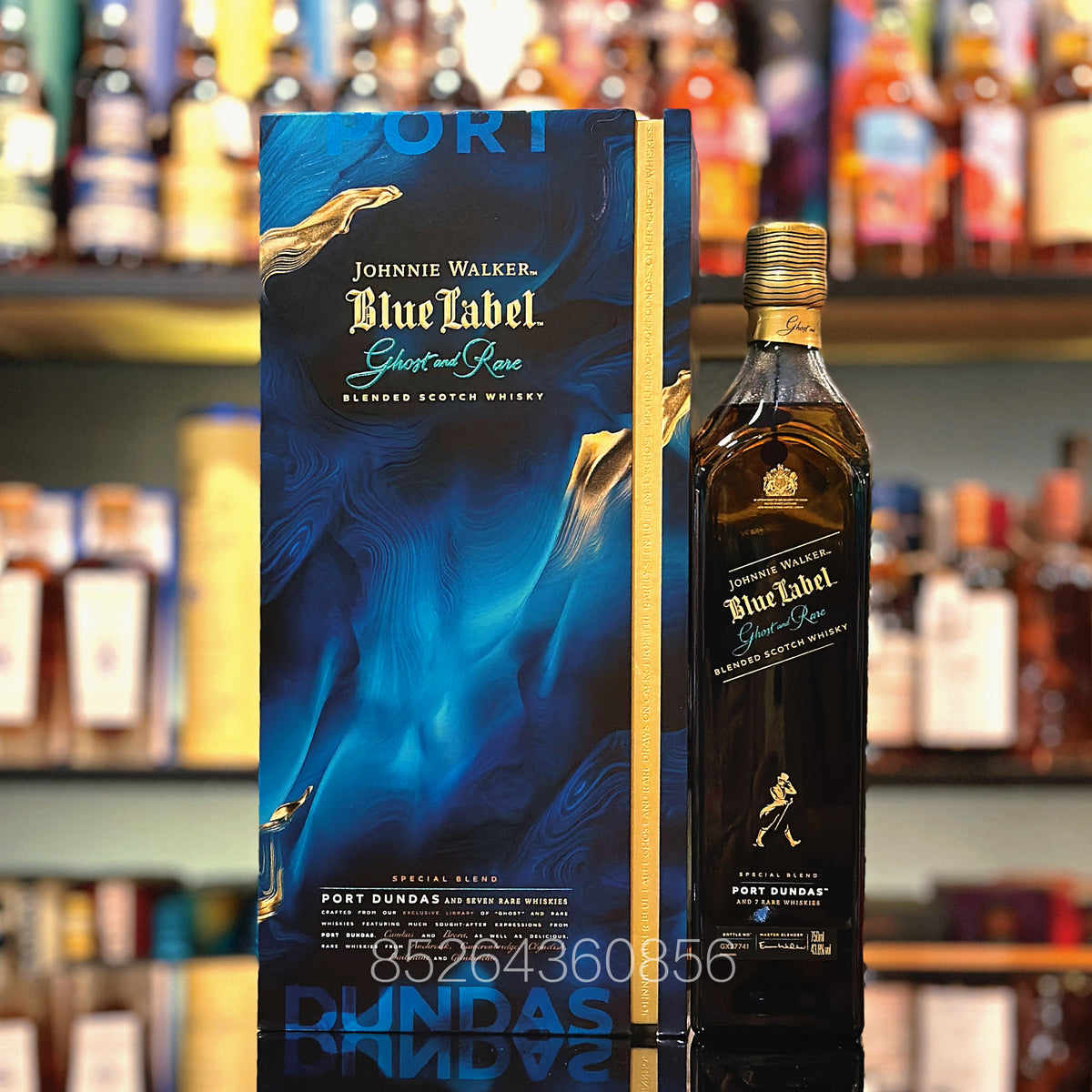 Johnnie Walker Blue Label Ghost & Rare 5th Edition - Port Dundas Blend ...