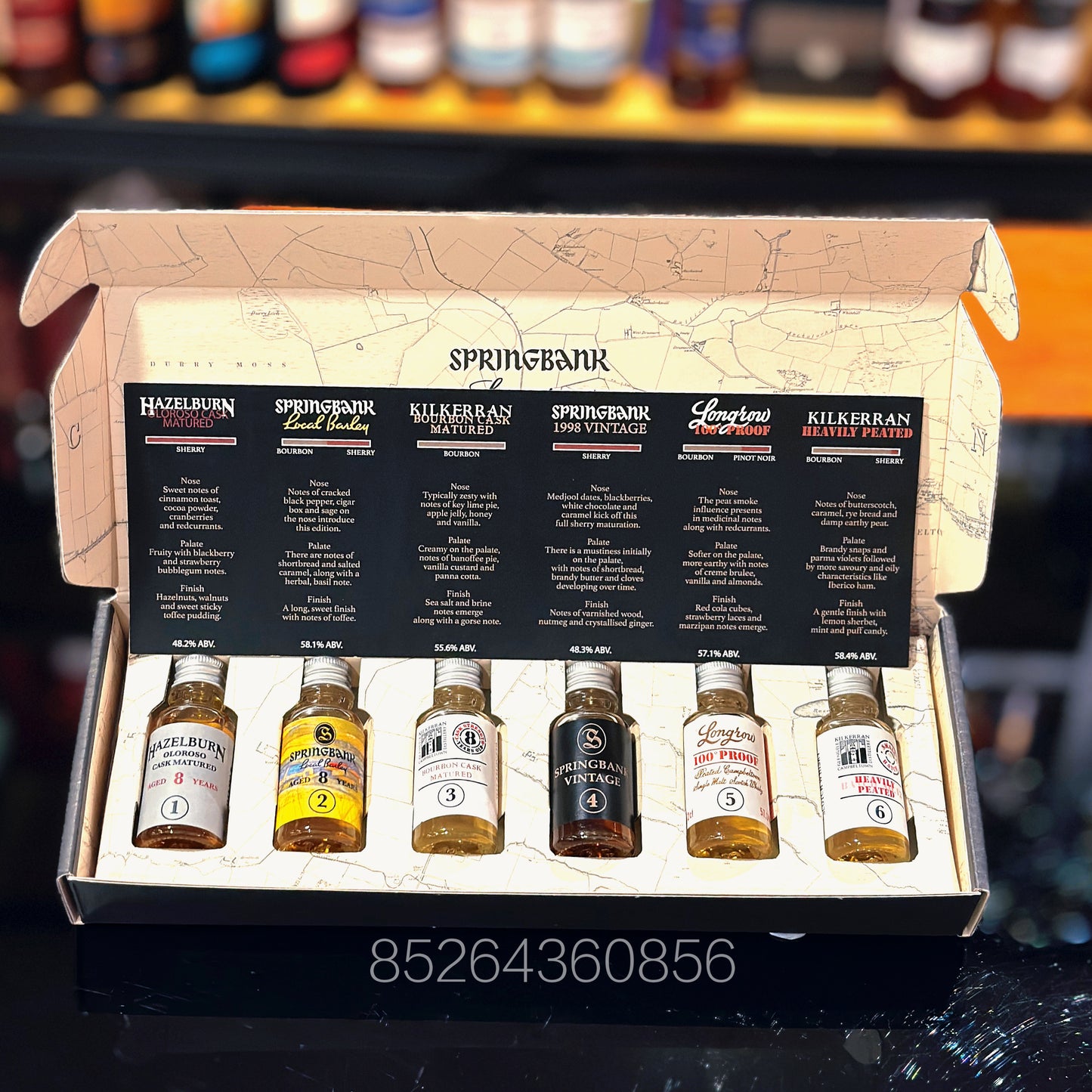 Springbank Single Malt Scotch Whisky Sample Set