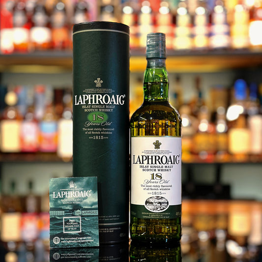 Laphroaig 18 Year Old Single Malt Scotch Whisky (2009-2013 Version)