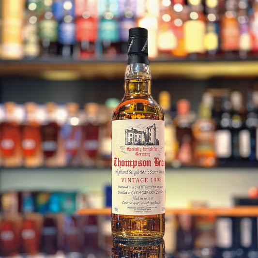 Glen Garioch 27 Year Old 1998-2025 Second-fill Barrel #4670 by Thompson Bros. Single Malt Scotch Whisky