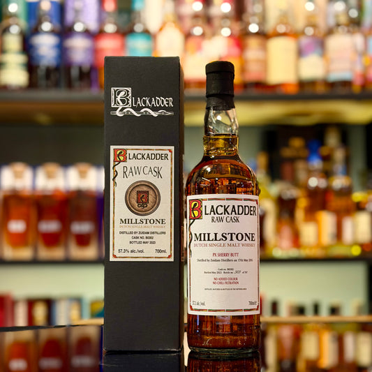 Millstone 7 Year Old 2016-2023 Pedro Ximénez Butt #B0302 Raw Cask by Blackadder Single Malt Dutch Whisky
