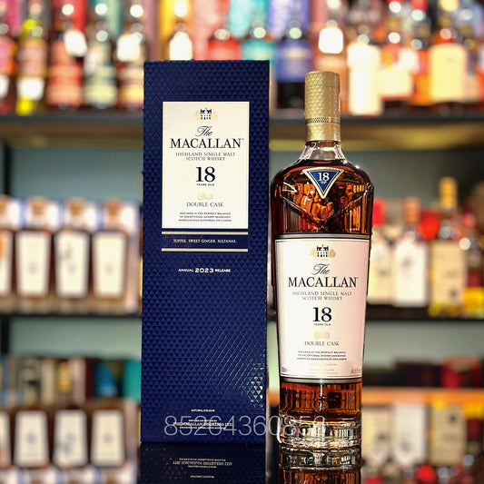 Macallan 18 Year Old Double Cask Single Malt Scotch Whisky (2023 Release)