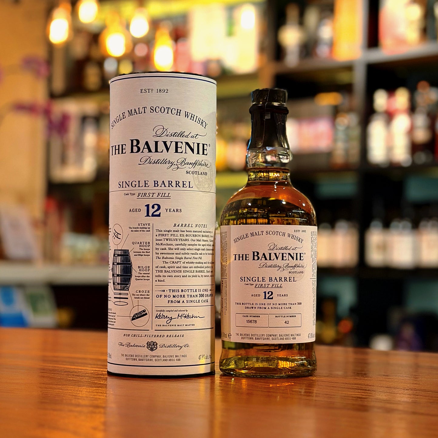 Balvenie 12 Year Old Single Barrel #15678 Single Malt Scotch Whisky