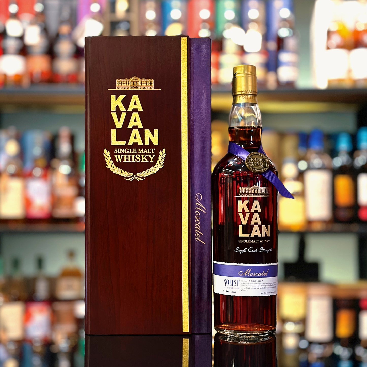 Kavalan Solist Moscatel Sherry Single Cask Strength Single Malt Taiwanese Whisky