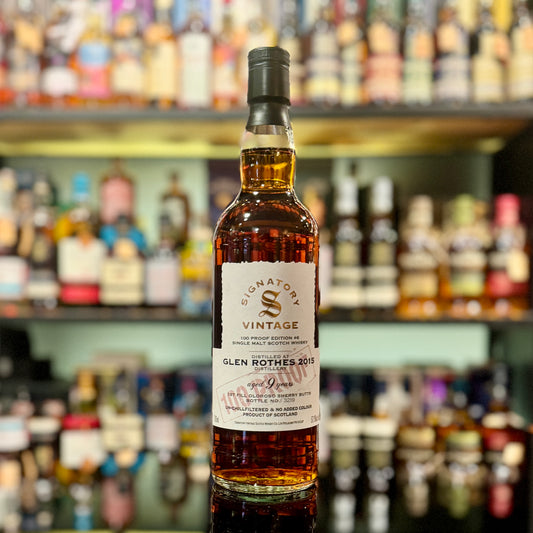 格蘭路思9年2015年「100 Proof」版聖弗力裝瓶蘇格蘭單一麥芽威士忌