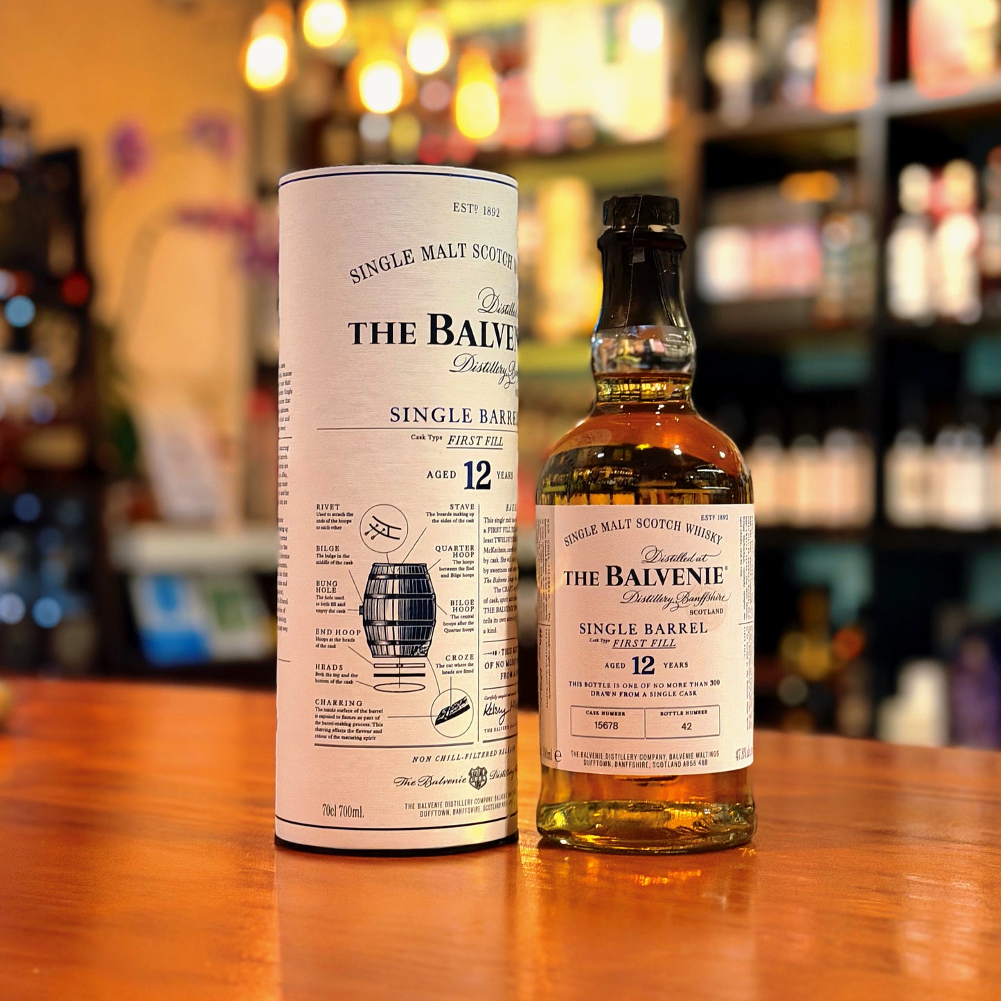 Balvenie 12 Year Old Single Barrel #15678 Single Malt Scotch Whisky