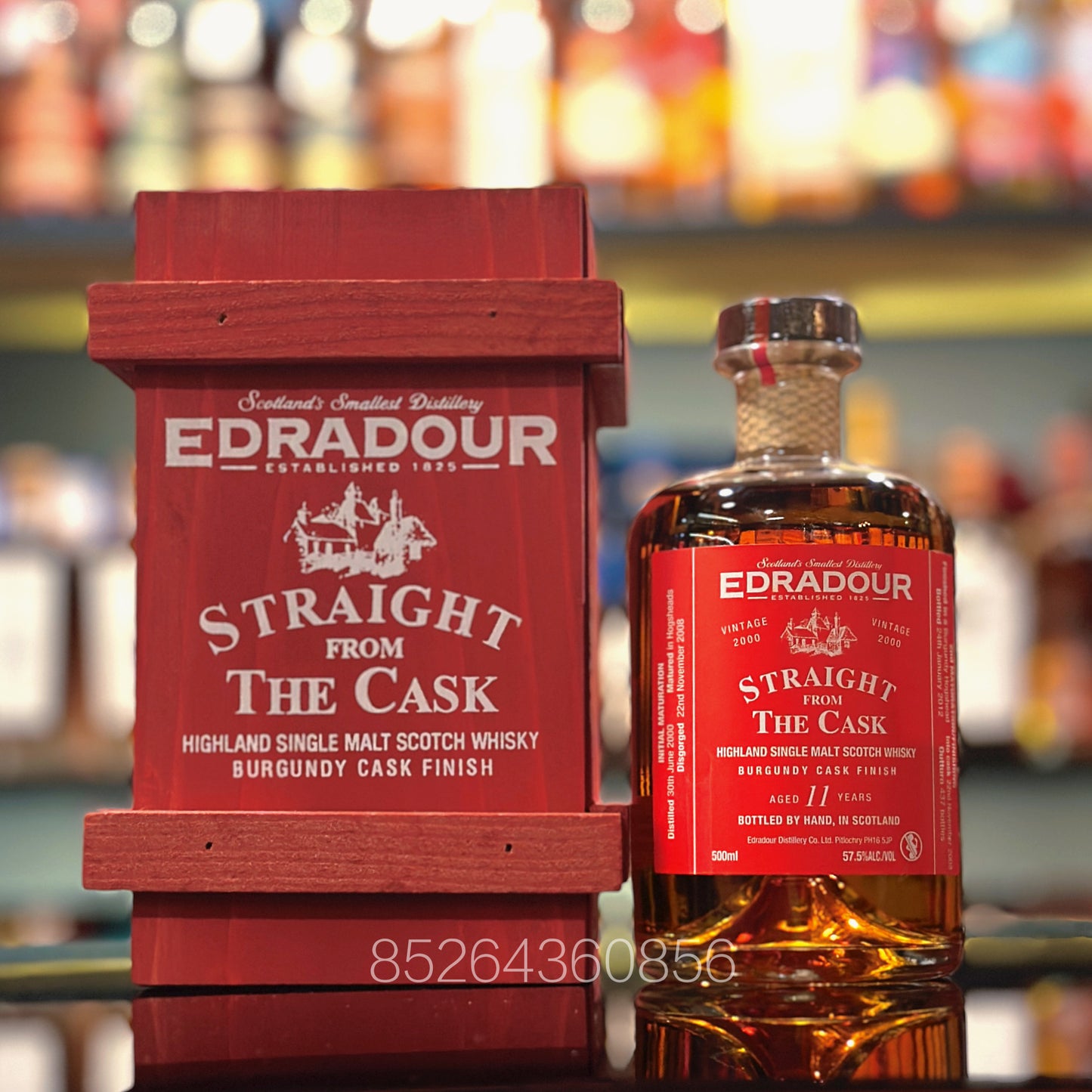 Edradour SFTC 11 Year Old 2000-2012 Burgundy Cask Finish Single Malt Scotch Whisky