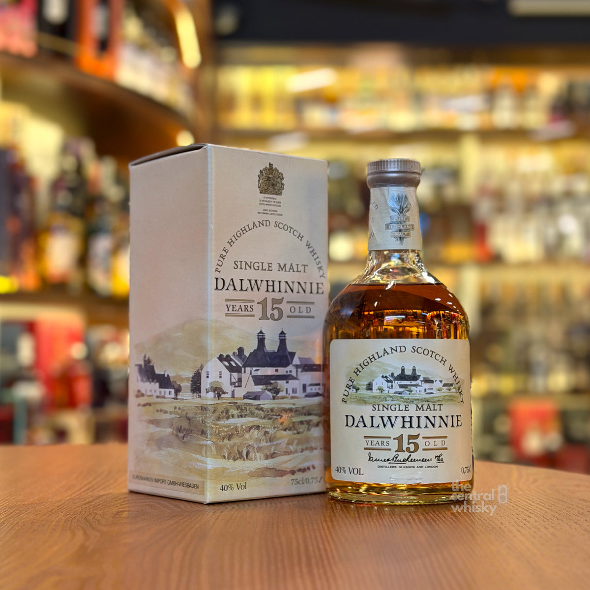 Dalwhinnie 15 Year Old "James Buchanan & Co" Single Malt Scotch Whisky (1980s)
