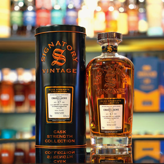 Craigellachie 17 Year Old 2009-2026 First-fill Madeira Hogshead #210 by Signatory Vintage Single Malt Scotch Whisky