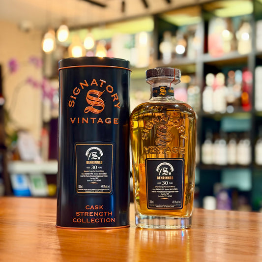 Benrinnes 30 Year Old 1995-2025 Second-fill Pedro Ximénez Sherry Hogshead #101 Finish Symington's Choice by Signatory Vintage Single Malt Scotch Whisky