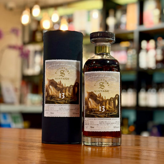 Auchentoshan 13 Year Old 2013-2026 First-fill Oloroso Sherry Butt Finish "The Monuments of Scotland" by Signatory Vintage Single Malt Scotch Whisky