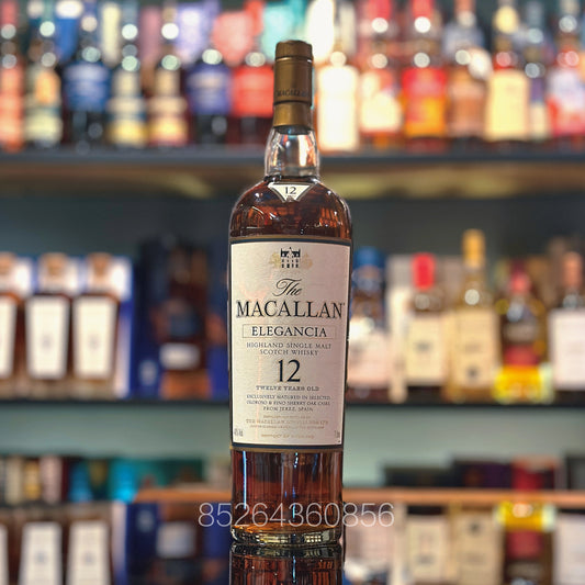 Macallan 12 Year Old Elegancia Single Malt Scotch Whisky (1000ml, No Box)