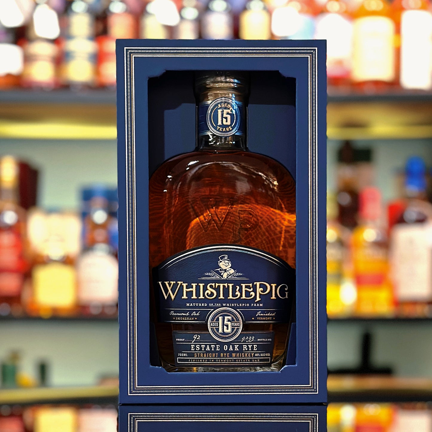 WhistlePig 15 Year Old Estate Oak Straight Rye Whiskey