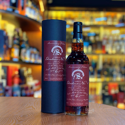 Edradour No.1 6 Year Old First-fill Pedro Ximénez Hogshead “Andrew's 40th Anniversary” by Signatory Vintage Single Malt Scotch Whisky
