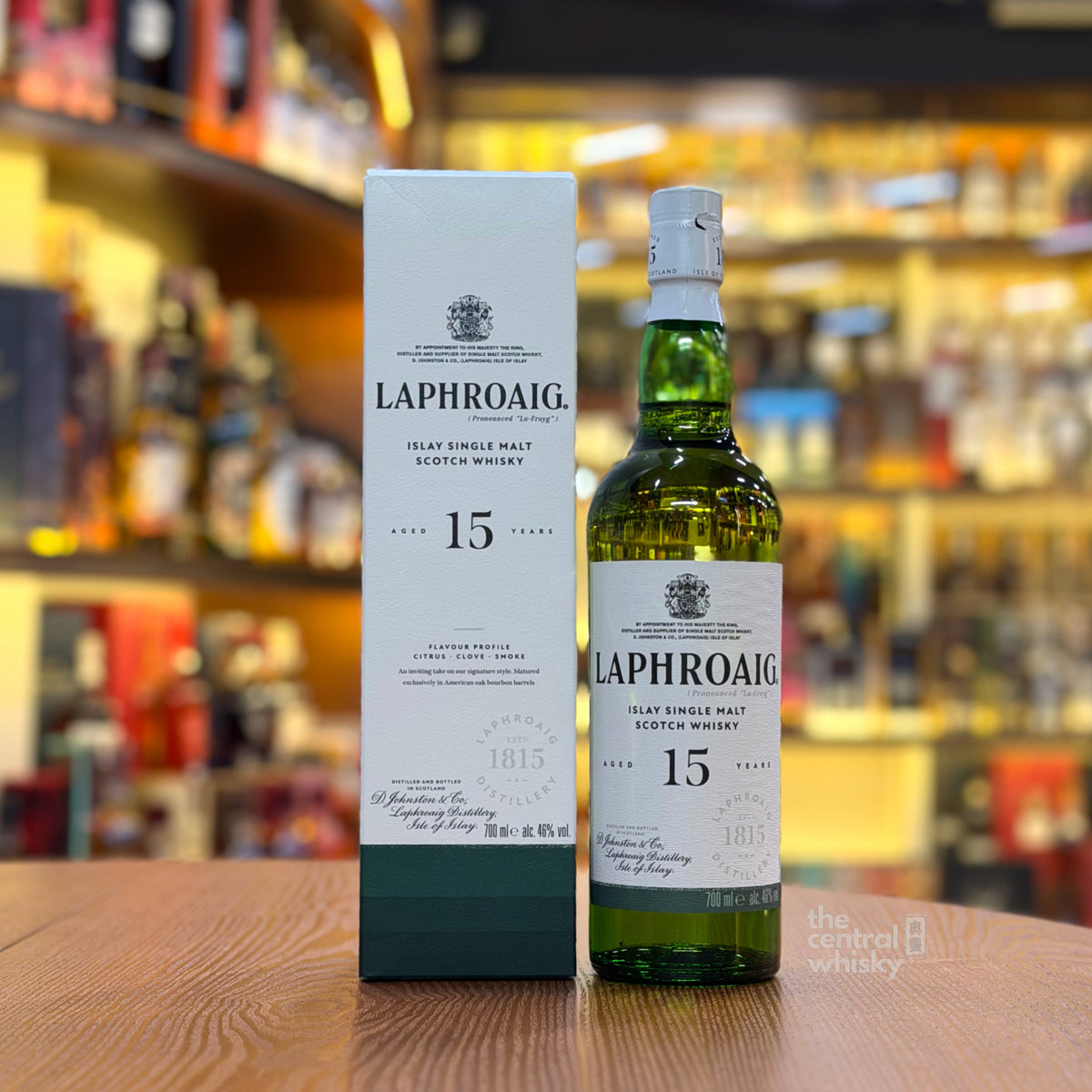 Laphroaig 15 Year Old Single Malt Scotch Whisky