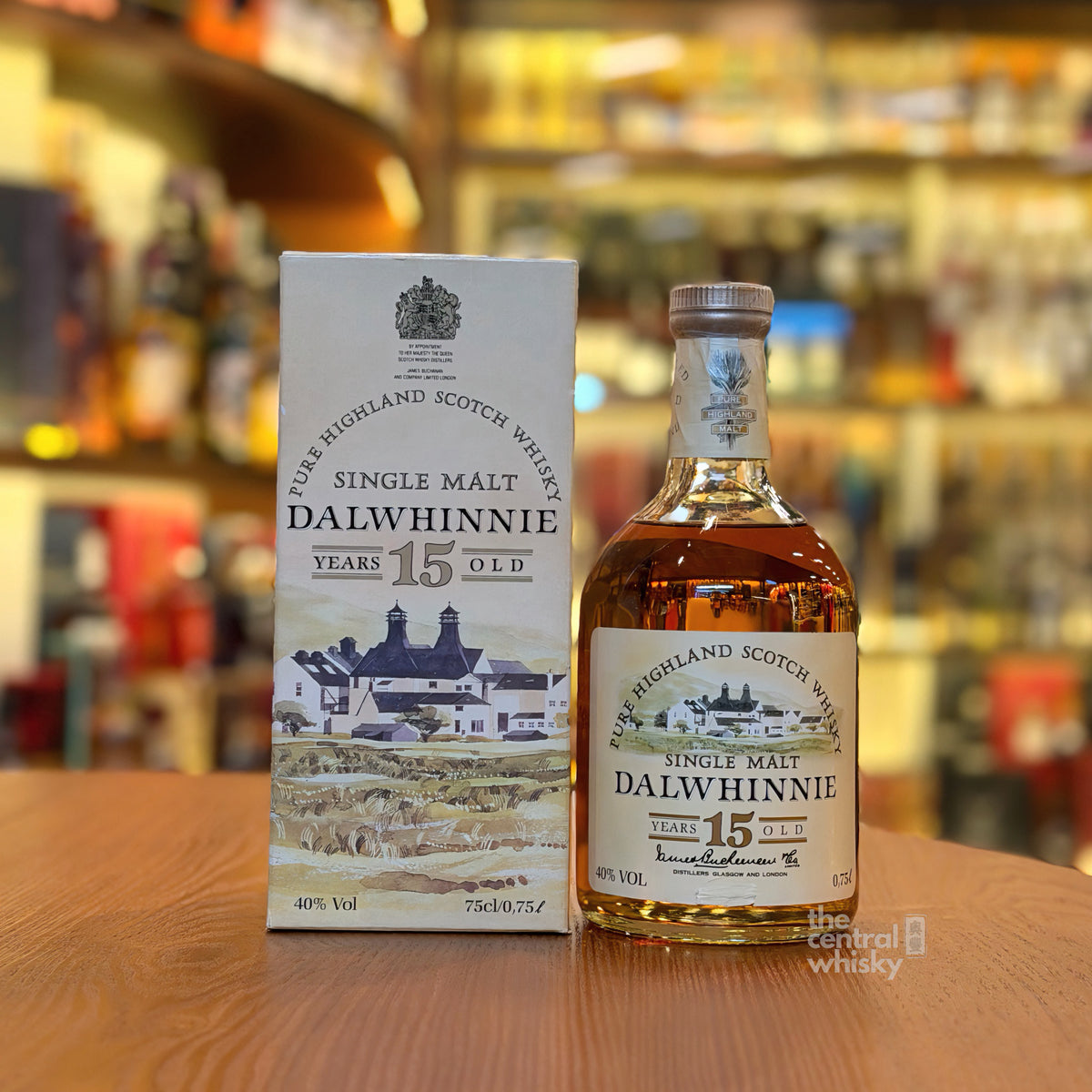 Dalwhinnie 15 Year Old "James Buchanan & Co" Single Malt Scotch Whisky (1980s)