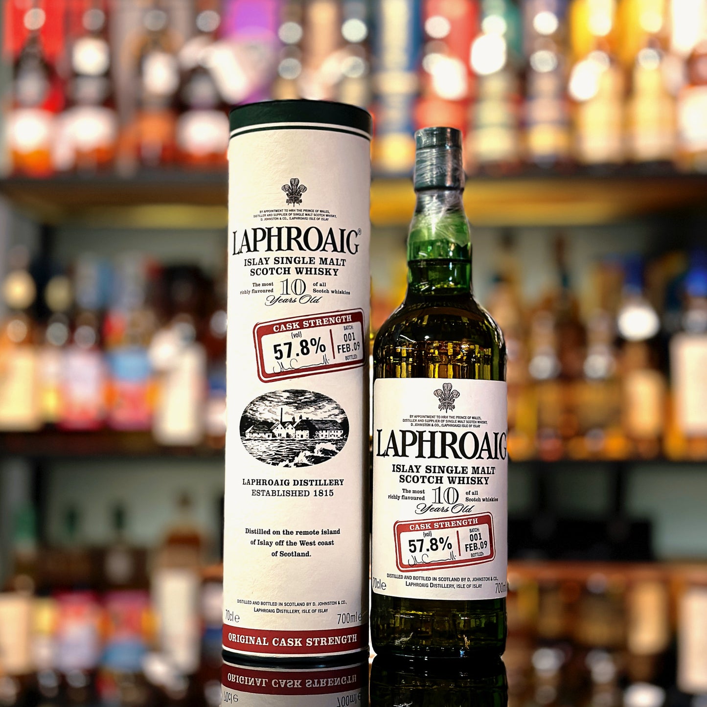 Laphroaig 10 Year Old Cask Strength Batch 004 Single Malt Scotch Whisky