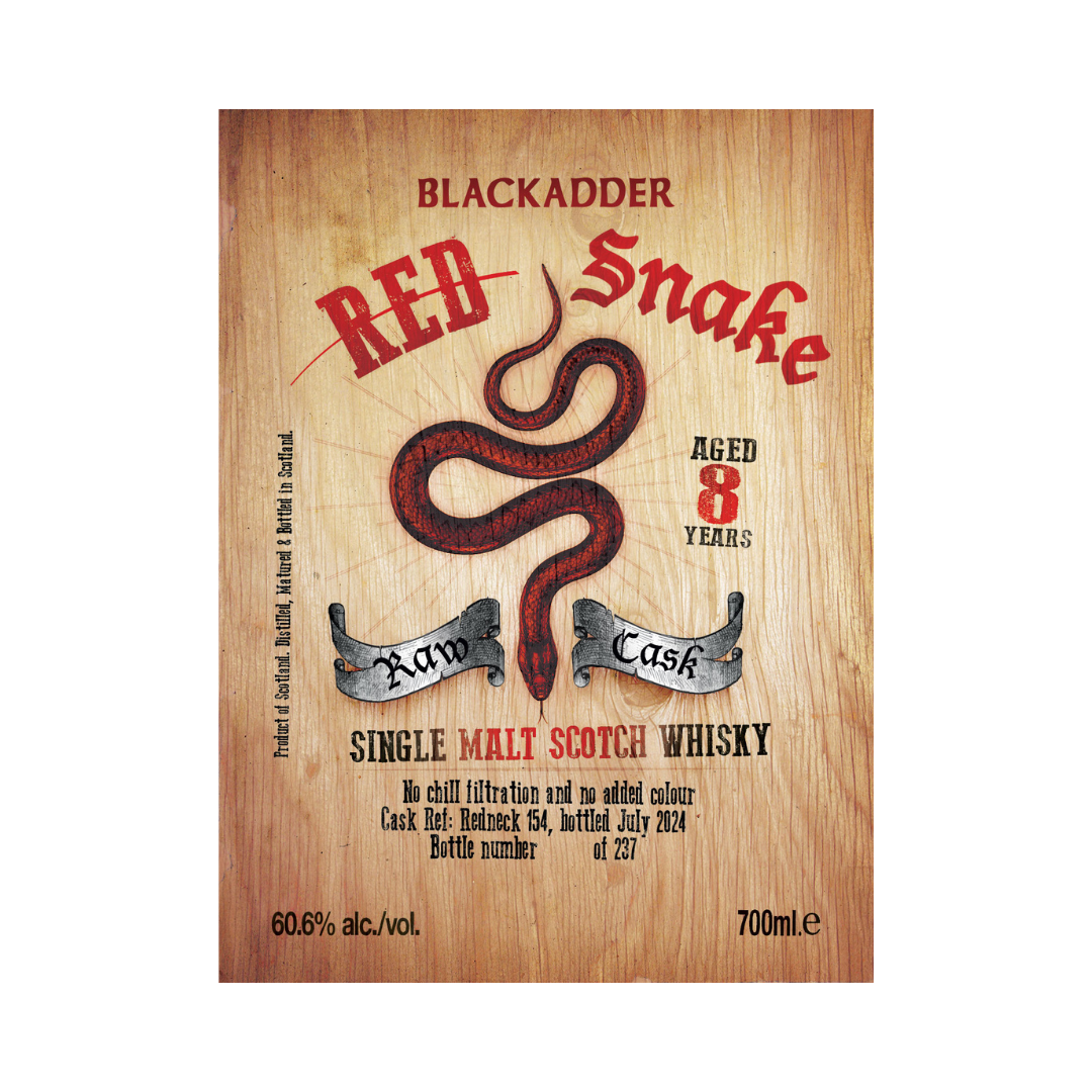 Red Snake 8年 桶號：Redneck-154黑蛇獨立裝瓶蘇格蘭單一麥芽威士忌