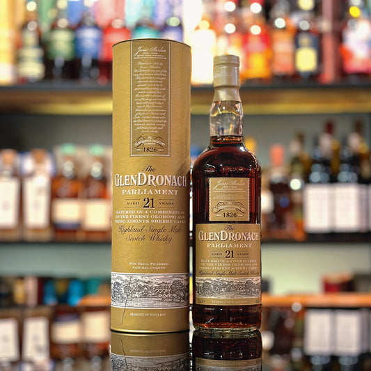GlenDronach 21 Year Old "Parliament" Single Malt Scotch Whisky (2015 Release, Billy Walker)