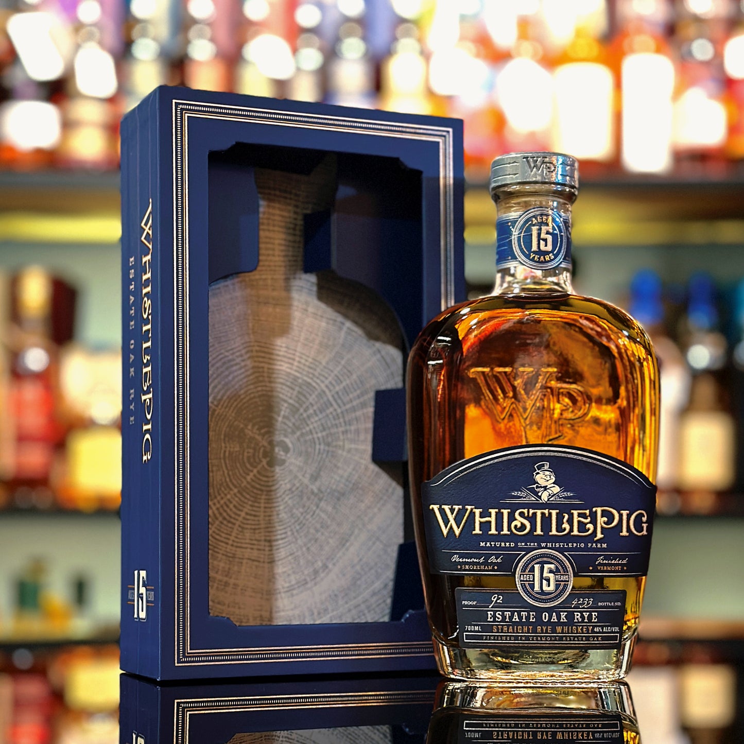 WhistlePig 15 Year Old Estate Oak Straight Rye Whiskey