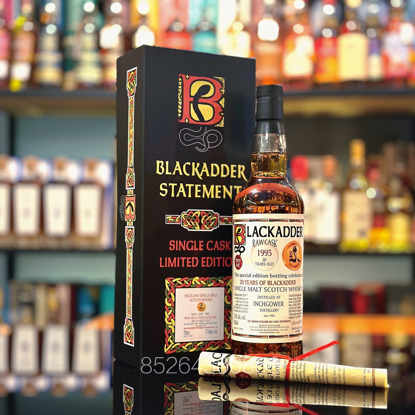 인치고워 20년산 1995-2015 셰리 버트 #692 로 캐스크 스테이트먼트 에디션 No. 12, 블랙래더 싱글 몰트 스카치 위스키