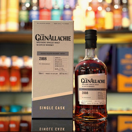 GlenAllachie 16 Year Old 2008-2025 Pedro Ximénez Hogshead #6523 Single Malt Scotch Whisky