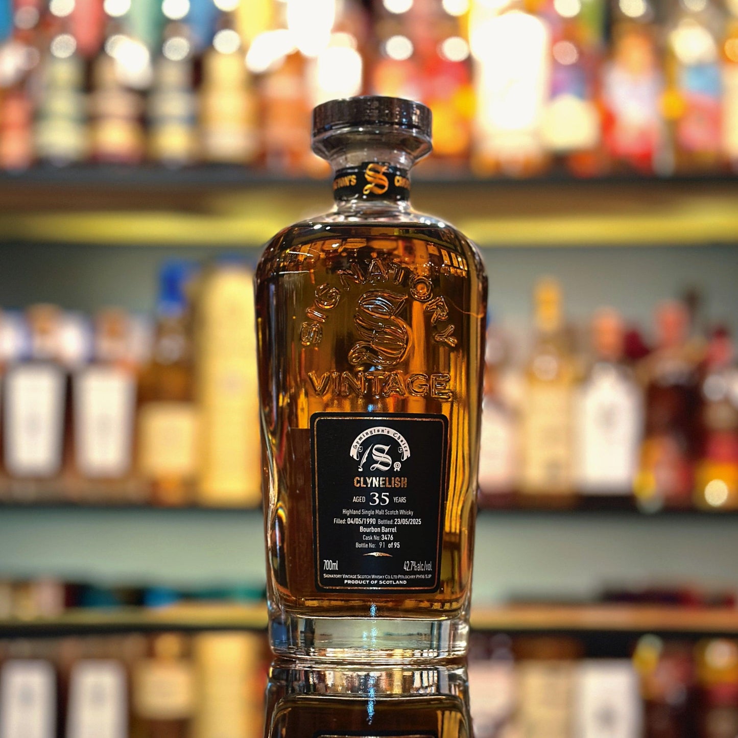 Clynelish 35 Year Old 1990-2025 Bourbon Barrel #3476 Symington's Choice by Signatory Vintage Single Malt Scotch Whisky