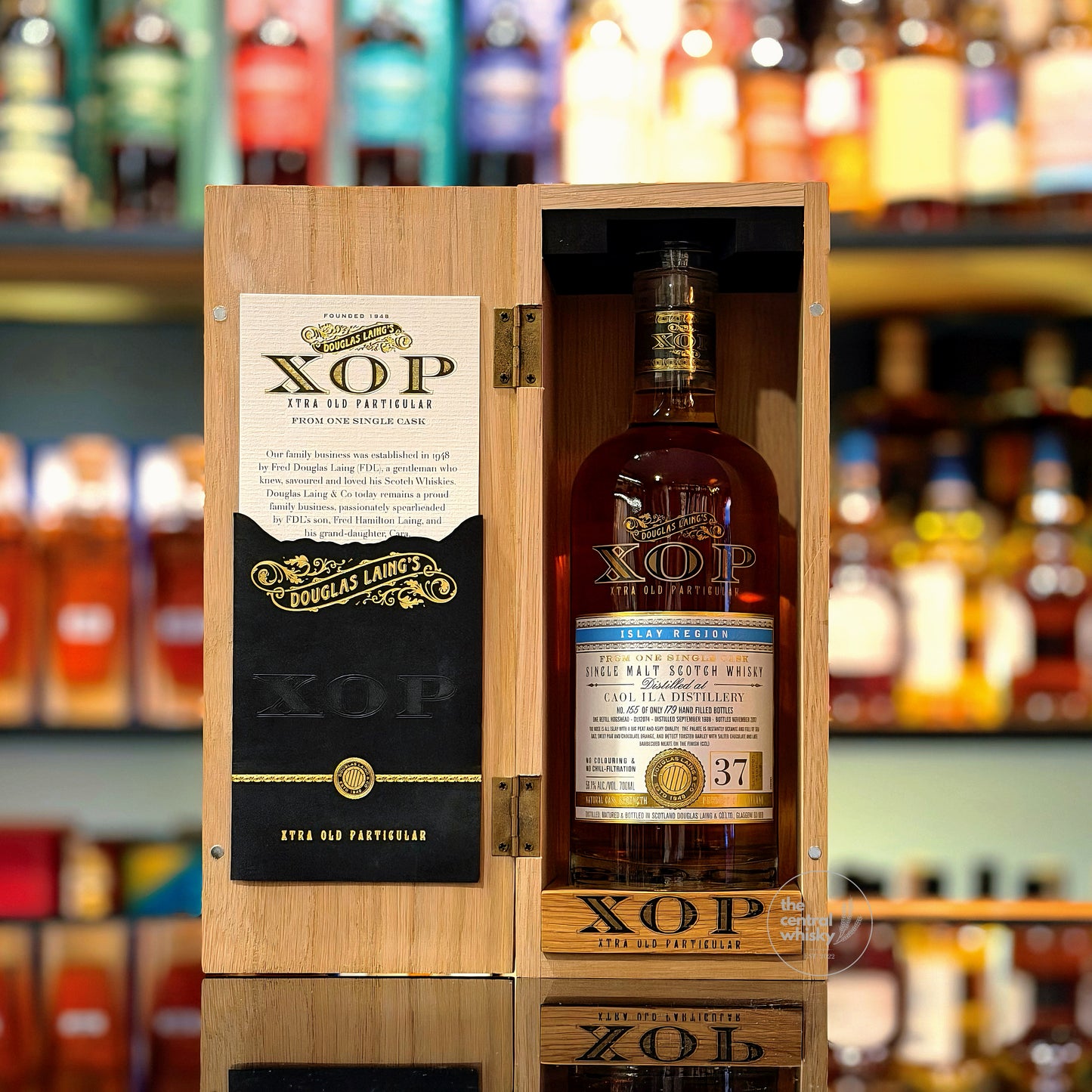 Caol Ila 37 Year Old 1980-2017 Refill Hogshead #DL12074 XOP by Douglas Laing Single Malt Scotch Whisky
