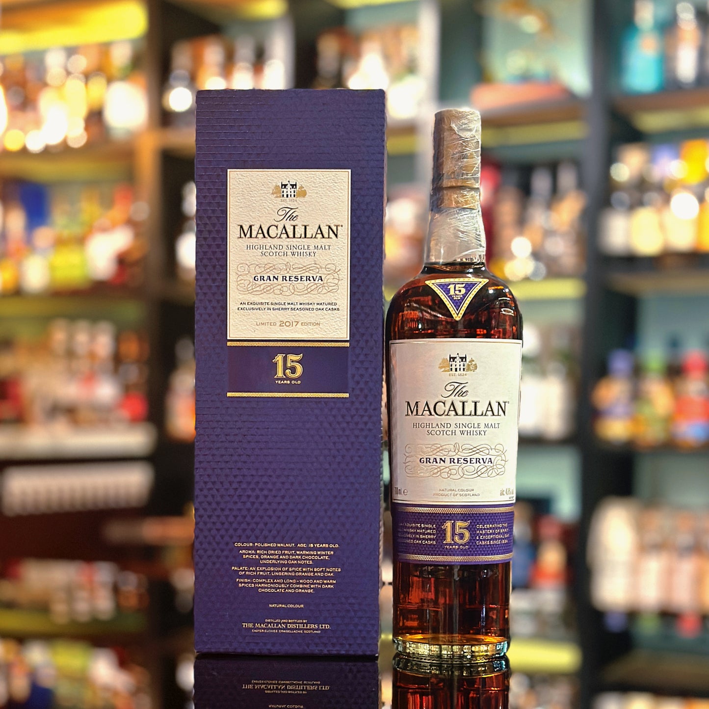 Macallan 15 Year Old Gran Reserva Single Malt Scotch Whisky