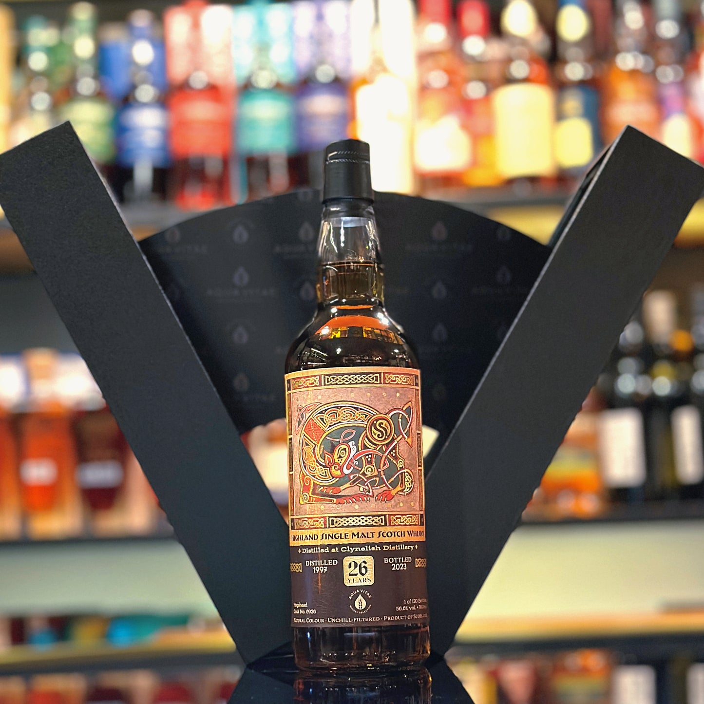 Clynelish 26 Year Old 1997-2024 "Codex of the Leopard Cat" Hogshead #6926 by Aqua Vitae Single Malt Scotch Whisky