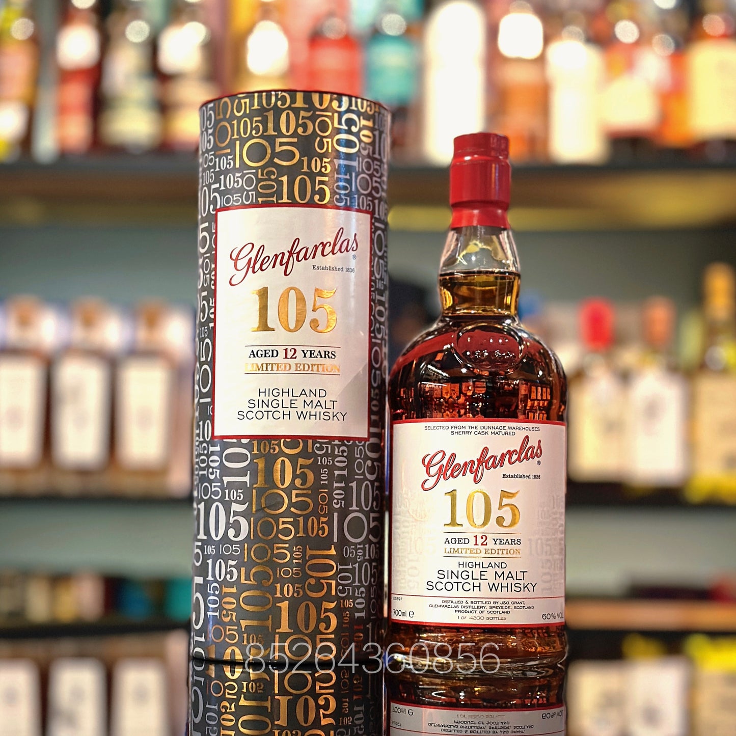 Glenfarclas 12 Year Old 105 Cask Strength “The Hourglass” Limited Edition Single Malt Scotch Whisky