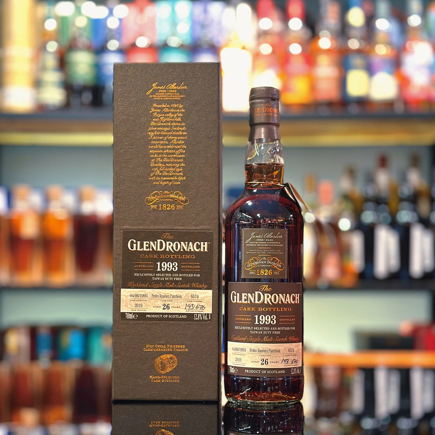 GlenDronach 26 Year Old 1993-2019 Pedro Ximénez Puncheon #6574 Single Malt Scotch Whisky