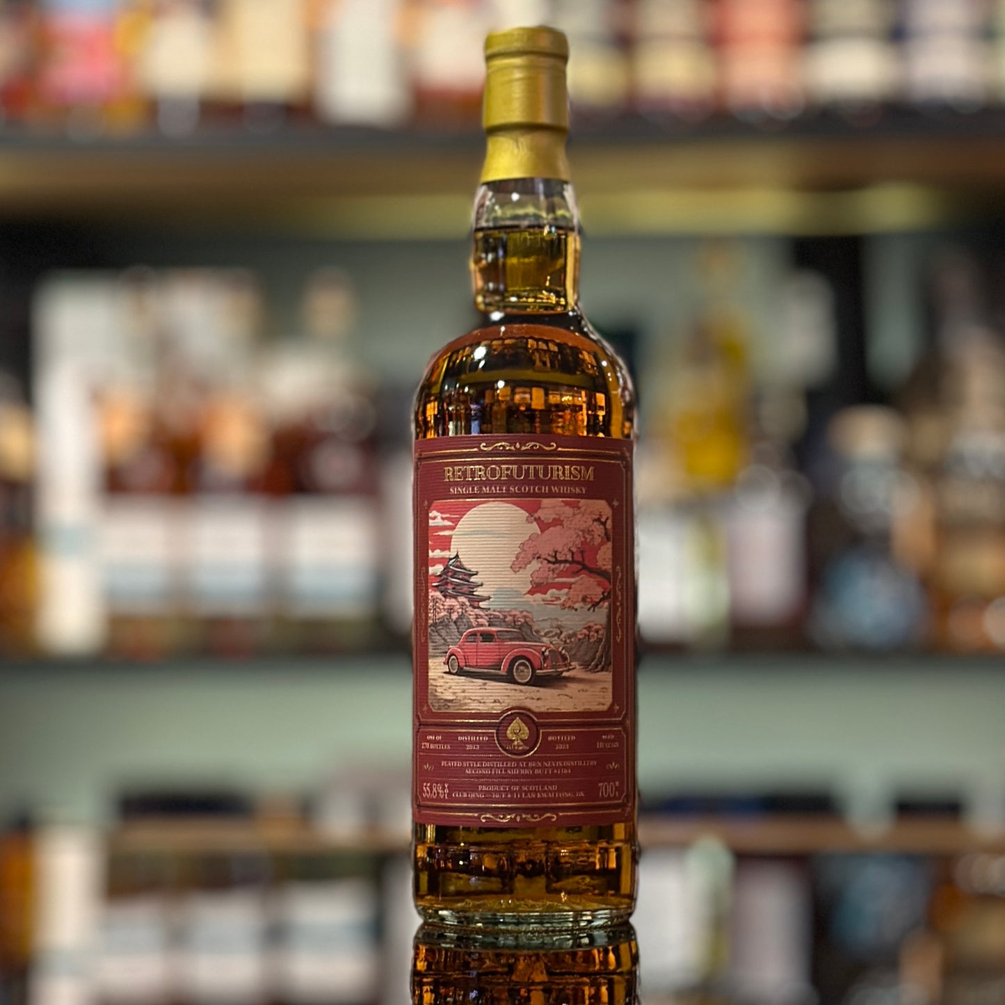 班尼富泥煤風格10年2013年「Retrofuturism #1」Club Qing蘇格蘭單一麥芽威士忌