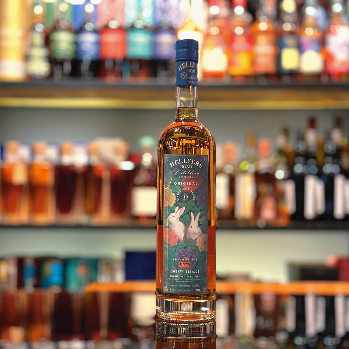 Hellyer’s Road 19 Year Old 2003-2022 Ex-Bourbon Barrel #3184.03 Single Malt Tasmanian Whisky
