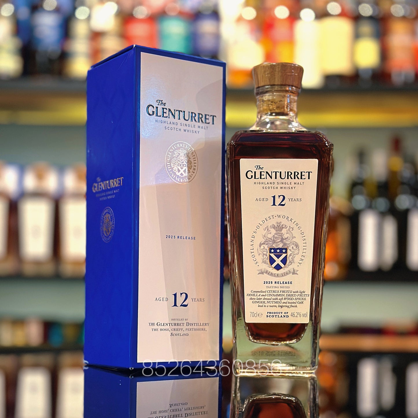 Glenturret 12 Year Old Single Malt Scotch Whisky (2025 Release)