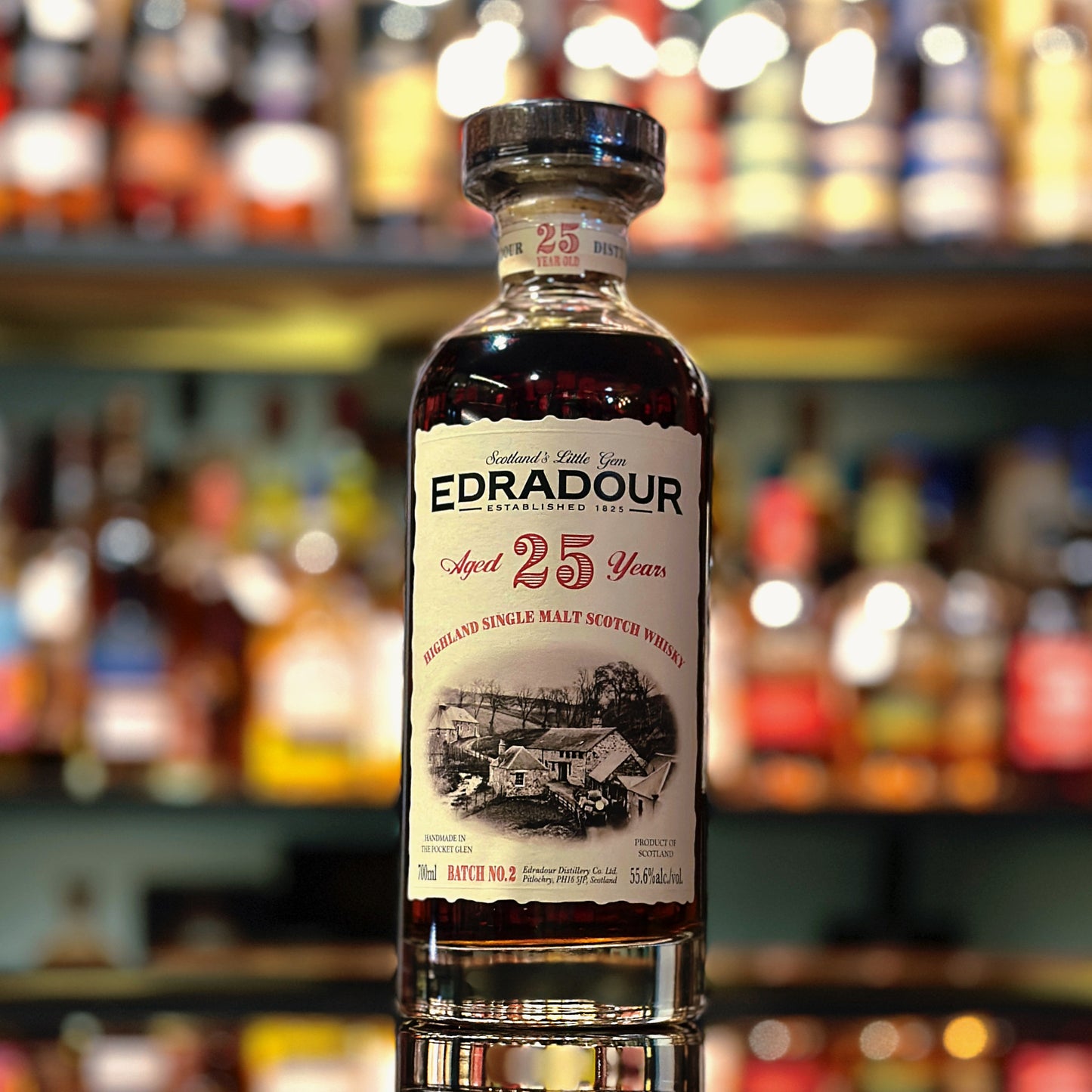 Edradour 25 Year Old Ibisco Decanter Batch No. 2 Single Malt Scotch Whisky